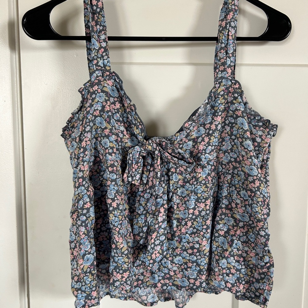 American Eagle floral tank top